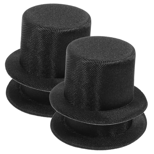 ABOOFAN 4 Stück Mini Zylinderhut Teiliges aus Weichem Dekorative Mini Top Hats für DIY Bastelarbeiten Puppendekorationen und Weihnachtsfeiern Schwarz Vielseitig für Party und Festdeko ABOOFAN 4 Stück Mini Zylinderhut Teiliges aus Weichem Dekorative Mini Top Hats für DIY Bastelarbeiten Puppendekorationen und Weihnachtsfeiern Schwarz Vielseitig für Party und Festdeko von ABOOFAN