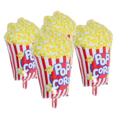 ABOOFAN 4 Stück Popcornballon Film-popcorn-ballon Popcorn Party Bevorzugt Partyversorgung Ballondekor Popcorn-partyzubehör Popcorn-dekorationen Fast-food-partydekorationen Aluminiumfolie ABOOFAN 4 Stück Popcornballon Film-popcorn-ballon Popcorn Party Bevorzugt Partyversorgung Ballondekor Popcorn-partyzubehör Popcorn-dekorationen Fast-food-partydekorationen Aluminiumfolie von ABOOFAN