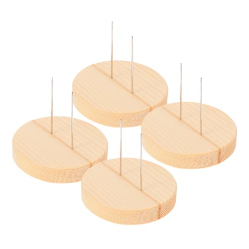 ABOOFAN 4 Stück Puppenständer aus Holz Ständer für Filzpuppen und Häkelpuppen Doppelter Stahl Nadel Basis zur Präsentation von Figuren und Diy Projekten ABOOFAN 4 Stück Puppenständer aus Holz Ständer für Filzpuppen und Häkelpuppen Doppelter Stahl Nadel Basis zur Präsentation von Figuren und Diy Projekten von ABOOFAN