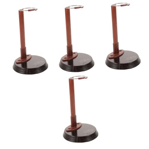ABOOFAN 4 Stück Puppenständer puppenzubehör Figur Puppenträger Puppen für Anzeige Mädchen Puppenunterstützungsstand Ständer für Puppen Display-Ständer Holz Brown ABOOFAN 4 Stück Puppenständer puppenzubehör Figur Puppenträger Puppen für Anzeige Mädchen Puppenunterstützungsstand Ständer für Puppen Display-Ständer Holz Brown von ABOOFAN