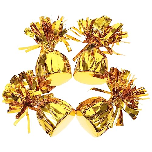 ABOOFAN 4 Stück Teiliges Ballongewicht Goldene Ballonpendants Wiederverwendbar Helium und Latexballon Beschwerer für Hochzeitsdeko Geburtstags und Partyfeiern Tischdekoration Schwebende ABOOFAN 4 Stück Teiliges Ballongewicht Goldene Ballonpendants Wiederverwendbar Helium und Latexballon Beschwerer für Hochzeitsdeko Geburtstags und Partyfeiern Tischdekoration Schwebende von ABOOFAN