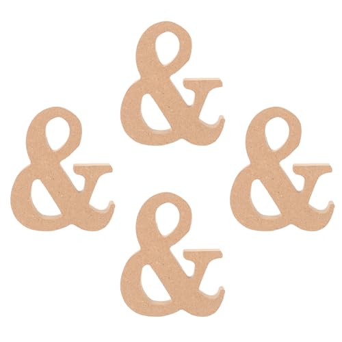 ABOOFAN 4 Stück Teiliges Holz Buchstaben Dekorationen Verschleißfestes Diy Craft für Haushalt Kreative Schreibtisch Accessoires Glatte Oberfläche Vielseitig Einsetzbar ABOOFAN 4 Stück Teiliges Holz Buchstaben Dekorationen Verschleißfestes Diy Craft für Haushalt Kreative Schreibtisch Accessoires Glatte Oberfläche Vielseitig Einsetzbar von ABOOFAN