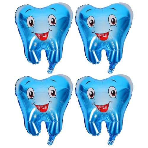 ABOOFAN 4 Stück Zahnballons Lustige Ballons für Babyparty Kindergeburtstag Folienballons aus Aluminium Dekoration für Festliche Anlässe Langlebig Verwenden ABOOFAN 4 Stück Zahnballons Lustige Ballons für Babyparty Kindergeburtstag Folienballons aus Aluminium Dekoration für Festliche Anlässe Langlebig Verwenden von ABOOFAN