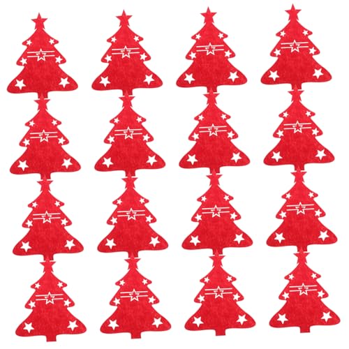 ABOOFAN 48 Stück Teiliges Weihnachts Besteckhalter aus Filz Stabile Bestecktaschen in Weihnachtsbaum Form für Gabeln und Löffel Festliche Tischdeko für Große Feiern und Partys ABOOFAN 48 Stück Teiliges Weihnachts Besteckhalter aus Filz Stabile Bestecktaschen in Weihnachtsbaum Form für Gabeln und Löffel Festliche Tischdeko für Große Feiern und Partys von ABOOFAN