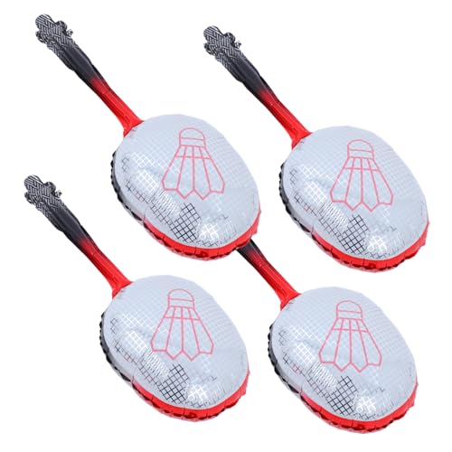 ABOOFAN 4Stücke Aluminiumfolie Badminton Ballon Sportliche Partydekoration für Geburtstagsfeiern Rot Auffälliges Design Langlebig und Einfach zu Verwenden für Sportliche ABOOFAN 4Stücke Aluminiumfolie Badminton Ballon Sportliche Partydekoration für Geburtstagsfeiern Rot Auffälliges Design Langlebig und Einfach zu Verwenden für Sportliche von ABOOFAN
