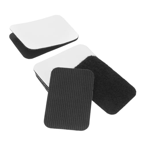 ABOOFAN 5 Paare Anti-rutsch-patch Klettstreifen Mit Klebstoff Stuhlkissen Mit Rutschfestem Griff Klettverschlüsse Klettband Klebeband Pvc Black ABOOFAN 5 Paare Anti-rutsch-patch Klettstreifen Mit Klebstoff Stuhlkissen Mit Rutschfestem Griff Klettverschlüsse Klettband Klebeband Pvc Black von ABOOFAN