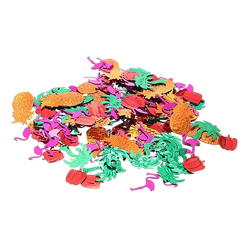 ABOOFAN 5 Packungen Hawaiian Party Konfetti Set Pack Sommer Dekoration für Luau Feier mit Flamingo Ananas und Chili Leicht Tragbar für Tischdeko und Einladungen ABOOFAN 5 Packungen Hawaiian Party Konfetti Set Pack Sommer Dekoration für Luau Feier mit Flamingo Ananas und Chili Leicht Tragbar für Tischdeko und Einladungen von ABOOFAN