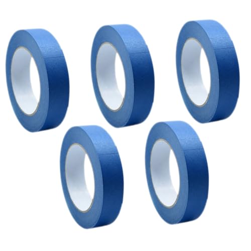 ABOOFAN 5 Rollen Malerkrepp Klebeband Abdeckband für Wände und Autos Einfach zu Schneiden und Anzuwenden Stark Haftend für Wand und Fahrzeuglackierung ABOOFAN 5 Rollen Malerkrepp Klebeband Abdeckband für Wände und Autos Einfach zu Schneiden und Anzuwenden Stark Haftend für Wand und Fahrzeuglackierung von ABOOFAN