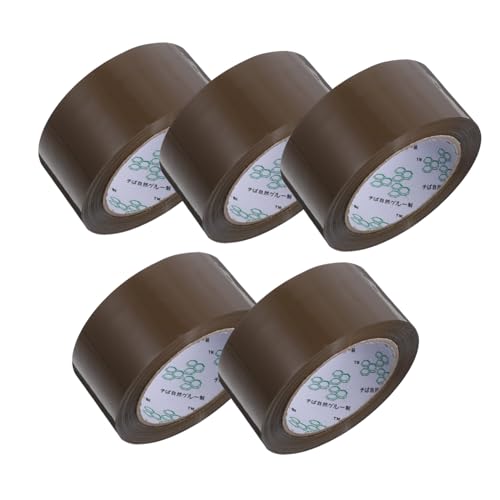 ABOOFAN 5 Rollen Verpackungsband Klebrig Verschließbar Für Verpackung Versand Versand Große Verpackungen Umzug Schüttgut Verstärkt Groß Transparent Breites Klebeband Blaues von ABOOFAN