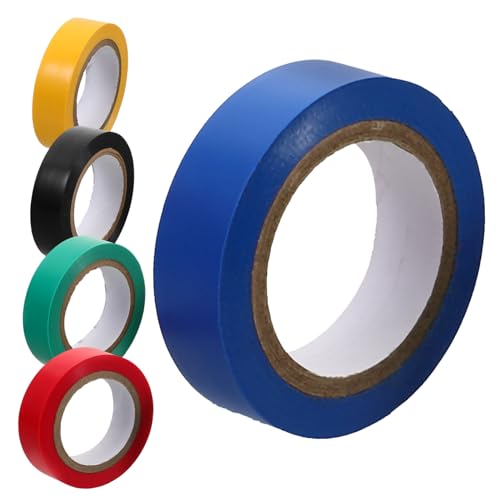 ABOOFAN 5 Rollen Wasserdichtes Klebeband Farbige Streifen Gaffer Tape White Out Tape Farbband Zum Beschriften Gaffer Tape Mehrfarbig Schwarzes Klebeband Blaues Entfernbares Pvc ABOOFAN 5 Rollen Wasserdichtes Klebeband Farbige Streifen Gaffer Tape White Out Tape Farbband Zum Beschriften Gaffer Tape Mehrfarbig Schwarzes Klebeband Blaues Entfernbares Pvc von ABOOFAN