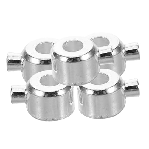 ABOOFAN 5 Stück Abstandshalter lose Perlen Armbänder DIY Quetschperlen Positionierung der Distanzperlen Metallperlen für Schmuckherstellung Schnellkochtopfzubehör Kupfer Silber ABOOFAN 5 Stück Abstandshalter lose Perlen Armbänder DIY Quetschperlen Positionierung der Distanzperlen Metallperlen für Schmuckherstellung Schnellkochtopfzubehör Kupfer Silber von ABOOFAN