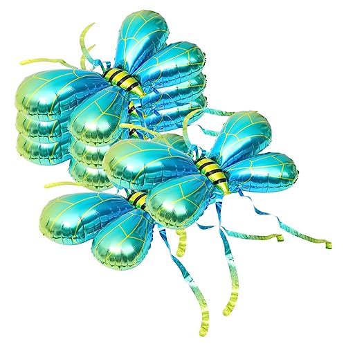 ABOOFAN 5 Stück Bienenflügelballon Dekorationen Zubehör Farben Party Flügel Ballons Geburtstag Luftballons Geformt Groß Ballon Aus Aluminium Folienballon Bienenballons Blau Aluminiumfolie ABOOFAN 5 Stück Bienenflügelballon Dekorationen Zubehör Farben Party Flügel Ballons Geburtstag Luftballons Geformt Groß Ballon Aus Aluminium Folienballon Bienenballons Blau Aluminiumfolie von ABOOFAN