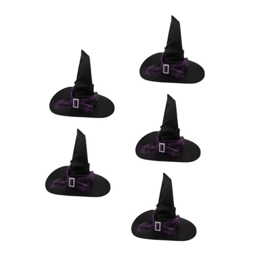 ABOOFAN 5 Stück Halloween-hexenhut Frauen Hexenhut Zaubererhut Frauen Hängende Hexenhüte Wizards Hats Cosplay Halloweenkostüm Gotischer Hut Festivalhut Hut Mit Schleier Für Stoff ABOOFAN 5 Stück Halloween-hexenhut Frauen Hexenhut Zaubererhut Frauen Hängende Hexenhüte Wizards Hats Cosplay Halloweenkostüm Gotischer Hut Festivalhut Hut Mit Schleier Für Stoff von ABOOFAN