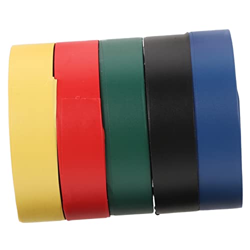 ABOOFAN 5 Stück Isolierband Blau Schwarz Klempner Hitze Streifen Selbstklebend Für Klebeband Ziehen Um Drum-stick-tape Vinyl Klebrig Elektrisches Band Haushalts-elektroband Drahtband Pvc ABOOFAN 5 Stück Isolierband Blau Schwarz Klempner Hitze Streifen Selbstklebend Für Klebeband Ziehen Um Drum-stick-tape Vinyl Klebrig Elektrisches Band Haushalts-elektroband Drahtband Pvc von ABOOFAN