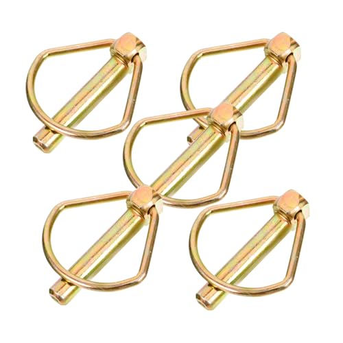 ABOOFAN 5 Stück Lüfterstift Verriegelung Schwerlast-klappstecker Schnellveröffentlichungsstift Sicherungsstift-clips Traktor-pin-ring Wellensicherungsverschluss Q235 Kohlenstoffstahl ABOOFAN 5 Stück Lüfterstift Verriegelung Schwerlast-klappstecker Schnellveröffentlichungsstift Sicherungsstift-clips Traktor-pin-ring Wellensicherungsverschluss Q235 Kohlenstoffstahl von ABOOFAN