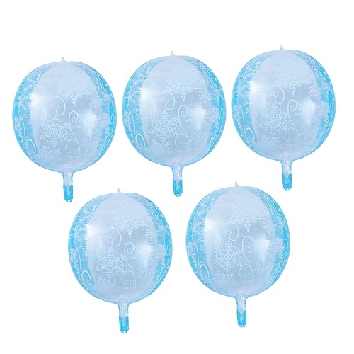 ABOOFAN 5 Stück Luftballons Aluminium Folienballons für Geburtstagsfeiern Partydekoration und Kindergeburtstagsfeiern Weihnachtsdekoration ABOOFAN 5 Stück Luftballons Aluminium Folienballons für Geburtstagsfeiern Partydekoration und Kindergeburtstagsfeiern Weihnachtsdekoration von ABOOFAN