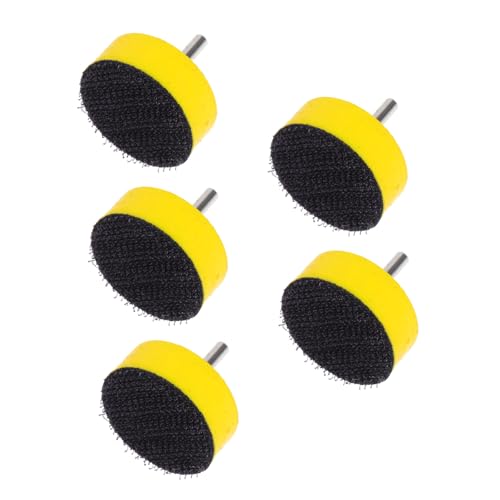 ABOOFAN 5 Stück Schleifscheibe Schleifzubehör Schleifpad Schleifen Polierpads Bohrschwabbel Polieren Von Schleifwerkzeugen Handschleifer Mühlenaufsatz Scheibenschleifer Yellow Kunststoff von ABOOFAN