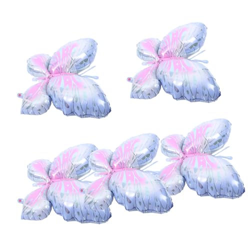 ABOOFAN 5 Stück Teiliges Schmetterling Folienballons Aufblasbare Dekoration für Geburtstagsfeiern Hochzeiten Festivals für Innen und Außenevents Langlebig und Beeindruckend ABOOFAN 5 Stück Teiliges Schmetterling Folienballons Aufblasbare Dekoration für Geburtstagsfeiern Hochzeiten Festivals für Innen und Außenevents Langlebig und Beeindruckend von ABOOFAN