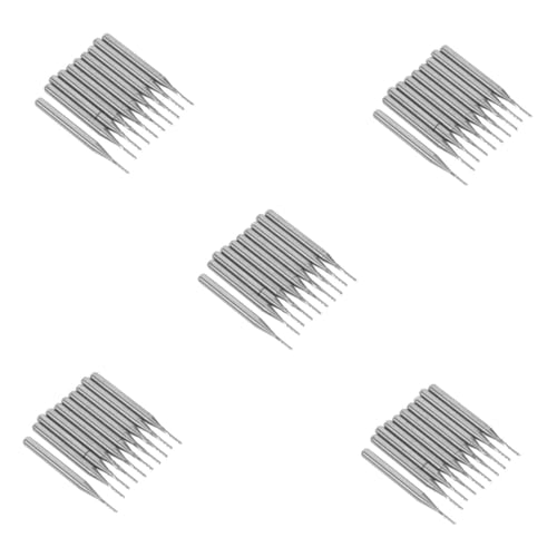 ABOOFAN 50 Stck. Teiliges Endmill Gravierfräser aus Hartmetall Tungstenstahl Präzisions Cnc Fräser mit Schaft Langlebig und Verschleißfest für Holz Metall für Pcb Fräsen und Gravurarbeiten ABOOFAN 50 Stck. Teiliges Endmill Gravierfräser aus Hartmetall Tungstenstahl Präzisions Cnc Fräser mit Schaft Langlebig und Verschleißfest für Holz Metall für Pcb Fräsen und Gravurarbeiten von ABOOFAN