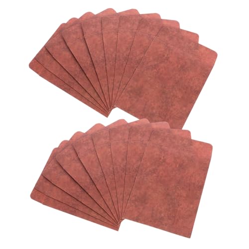 ABOOFAN 50 Stck. Vintage Kleine Papierumschläge aus Braunem Kraftpapier Robuste Umschläge für Samen Geld Briefe Vielseitige Aufbewahrungstaschen und Tragbar von ABOOFAN