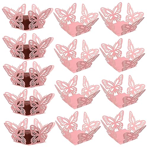 ABOOFAN 50 Stück Hochzeit Candy Container mit Filigraner Schmetterling Spitze Kleine Geschenkboxen für Süßigkeiten und Schokolade Elegant Vielseitig für Feierlichkeiten und Partys ABOOFAN 50 Stück Hochzeit Candy Container mit Filigraner Schmetterling Spitze Kleine Geschenkboxen für Süßigkeiten und Schokolade Elegant Vielseitig für Feierlichkeiten und Partys von ABOOFAN