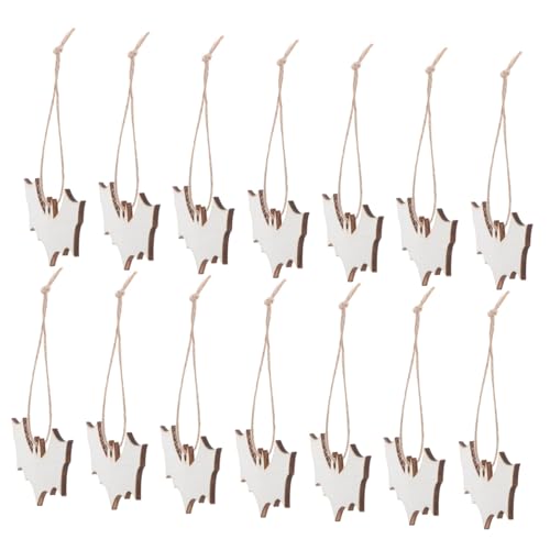 ABOOFAN 50 Stück Teiliges DIY Holz Fledermaus Hängeornament Unlackierte Halloween Holzanhänger zum Bemalen für Herbstparty Wand und Türdeko ABOOFAN 50 Stück Teiliges DIY Holz Fledermaus Hängeornament Unlackierte Halloween Holzanhänger zum Bemalen für Herbstparty Wand und Türdeko von ABOOFAN