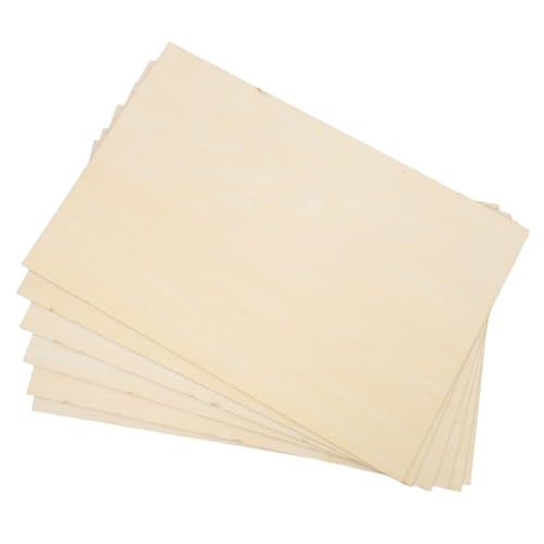 ABOOFAN 50 Teiliges Handgefertigtes Lindenholzbrett Schneidebrett Set Beige ABOOFAN 50 Teiliges Handgefertigtes Lindenholzbrett Schneidebrett Set Beige von ABOOFAN