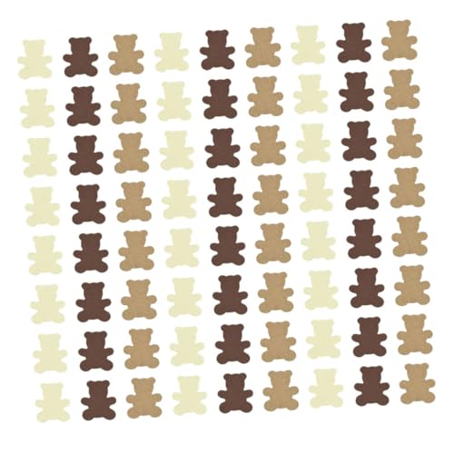 ABOOFAN 500 Stück Bärenförmige Tischkonfetti für Babyparty Dekorationen Papier Konfetti für Duschen Geburtstagsfeiern und Feierlichkeiten mit Bärenmotiven ABOOFAN 500 Stück Bärenförmige Tischkonfetti für Babyparty Dekorationen Papier Konfetti für Duschen Geburtstagsfeiern und Feierlichkeiten mit Bärenmotiven von ABOOFAN