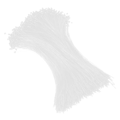 ABOOFAN 5000 Stück Weiße Kunststoff Tag Strings mit Rundkopf Langlebige Leichte Loop Fasteners für Einzelhandel Bekleidungsetiketten Einfache Befestigung Professionelle Präsentation im ABOOFAN 5000 Stück Weiße Kunststoff Tag Strings mit Rundkopf Langlebige Leichte Loop Fasteners für Einzelhandel Bekleidungsetiketten Einfache Befestigung Professionelle Präsentation im von ABOOFAN