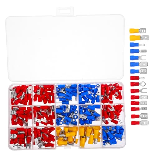ABOOFAN 560 Stück Crimpverbinder Für Eisendrähte Elektrische Drahtverbinder Elektrische Klemmen Kunststoff Crimpverbinder ABOOFAN 560 Stück Crimpverbinder Für Eisendrähte Elektrische Drahtverbinder Elektrische Klemmen Kunststoff Crimpverbinder von ABOOFAN