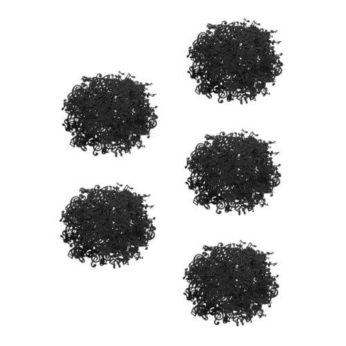 ABOOFAN 5er Pack Musiknoten Konfetti Schwarze Streudeko für Party Tischdekoration Geburtstag Hochzeit Shower Festival Dekoration ABOOFAN 5er Pack Musiknoten Konfetti Schwarze Streudeko für Party Tischdekoration Geburtstag Hochzeit Shower Festival Dekoration von ABOOFAN