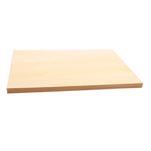 ABOOFAN 6 Blatt Handgefertigtes Lindenholzbrett Holzbretter zum Basteln Schneidebretter aus Holz Schneidebrett aus Holz Schneidebrett-Kit Holzschneidebrett Beige ABOOFAN 6 Blatt Handgefertigtes Lindenholzbrett Holzbretter zum Basteln Schneidebretter aus Holz Schneidebrett aus Holz Schneidebrett-Kit Holzschneidebrett Beige von ABOOFAN