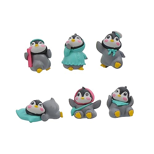 ABOOFAN 6 STK Pinguinpuppendekoration Pinguin Pinguin Pinguin Dekoration für Terrasse Pinguin Dekoration für Küche Aufkleber Figuren Szenendekor Home-Desktop- PVC ABOOFAN 6 STK Pinguinpuppendekoration Pinguin Pinguin Pinguin Dekoration für Terrasse Pinguin Dekoration für Küche Aufkleber Figuren Szenendekor Home-Desktop- PVC von ABOOFAN