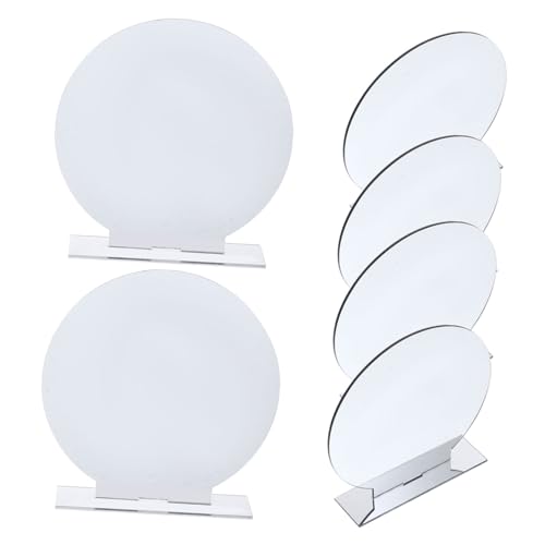 ABOOFAN 6 Sätze Tischkarte Hochzeitszeichen Unplugged Zeremonie Zeichen Für Hochzeit Nummer Des Hochzeitstisches Tisch Nummer Hochzeitsdekor Hochzeit Zeichen Silver Acryl von ABOOFAN