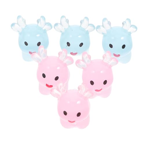 ABOOFAN 6 Stück Leuchtende Rentierfiguren Realistische Weihnachtsdekoration für Cake Toppers für Festliche Jedem ABOOFAN 6 Stück Leuchtende Rentierfiguren Realistische Weihnachtsdekoration für Cake Toppers für Festliche Jedem von ABOOFAN
