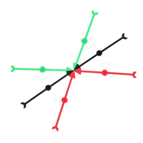 ABOOFAN 6 Stück Pfeilzeiger Drehen Board-Spinner Game Arrow Spinner Klassenzimmerzubehör Brettspiel -Spinner -ersatz Spinning Für Spiel Groß Spinnerspielzeug Plastik von ABOOFAN
