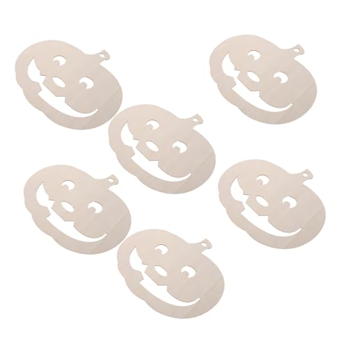 ABOOFAN 6 Stück Unfertige Holz-pumpkin Cutouts Beige Blanko Kürbisform für Halloween Herbst Thanksgiving Leicht Tragbare DIY Bastel-holzornamente für Partydeko ABOOFAN 6 Stück Unfertige Holz-pumpkin Cutouts Beige Blanko Kürbisform für Halloween Herbst Thanksgiving Leicht Tragbare DIY Bastel-holzornamente für Partydeko von ABOOFAN