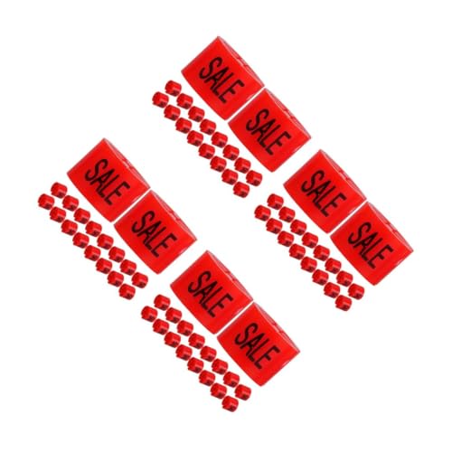 ABOOFAN 600 Stck. Teiliges Kleiderbügel Etiketten aus Kunststoff Langlebige und Flexible Marker Tags für Bekleidungsgeschäfte Anpassbare Preisschilder zur Schnellen Aktualisierung von von ABOOFAN