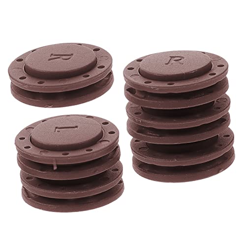 ABOOFAN 6Paare Magnetknöpfe zum Annähen Runde Magnetische Druckknöpfe für Kleidung DIY Projekte für Mäntel Geldbörsen Strickjacken ABOOFAN 6Paare Magnetknöpfe zum Annähen Runde Magnetische Druckknöpfe für Kleidung DIY Projekte für Mäntel Geldbörsen Strickjacken von ABOOFAN