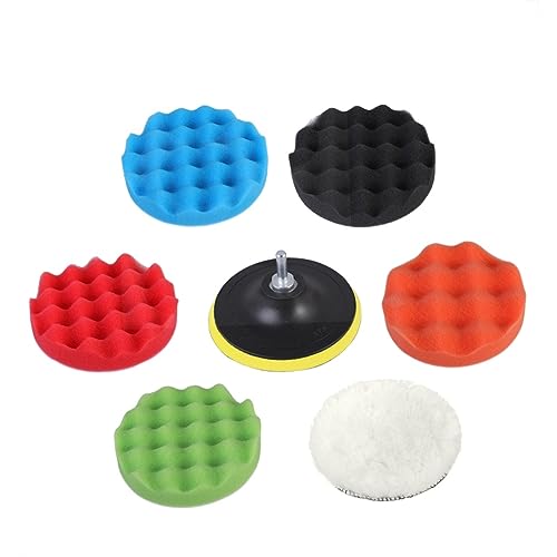 ABOOFAN 7 Stücke Polieren Disc Set Buffle Polierer Wolle Und Pad Polierer Grip Trägerplatte Pad Polieren ABOOFAN 7 Stücke Polieren Disc Set Buffle Polierer Wolle Und Pad Polierer Grip Trägerplatte Pad Polieren von ABOOFAN