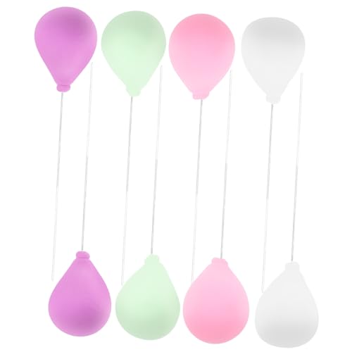 ABOOFAN 8 Stück Maßstab Realistische Runde und Ovale Mini Ballons Dekorative Puppenhaus Accessoires Geeignet für Mini Garten und Terrarien Zufällige Farbe ABOOFAN 8 Stück Maßstab Realistische Runde und Ovale Mini Ballons Dekorative Puppenhaus Accessoires Geeignet für Mini Garten und Terrarien Zufällige Farbe von ABOOFAN
