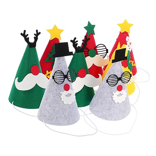ABOOFAN 8 Stück Teiliges Weihnachtsmützen aus Filz Cartoon Design für Erwachsene Hochwertige Stoffmaterialien für Festliche Dekorationen und Weihnachtsfeiern ABOOFAN 8 Stück Teiliges Weihnachtsmützen aus Filz Cartoon Design für Erwachsene Hochwertige Stoffmaterialien für Festliche Dekorationen und Weihnachtsfeiern von ABOOFAN