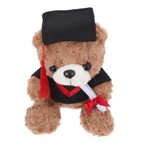 ABOOFAN Abschlussbärenpuppe Abschluss Bär Blumenbären-arrangement Abschluss-tierspielzeug Abschlussfeier Abschlussbär-dekoration Mini-bär-andenken Bärenpuppenbevorzugung Rot Plüsch ABOOFAN Abschlussbärenpuppe Abschluss Bär Blumenbären-arrangement Abschluss-tierspielzeug Abschlussfeier Abschlussbär-dekoration Mini-bär-andenken Bärenpuppenbevorzugung Rot Plüsch von ABOOFAN