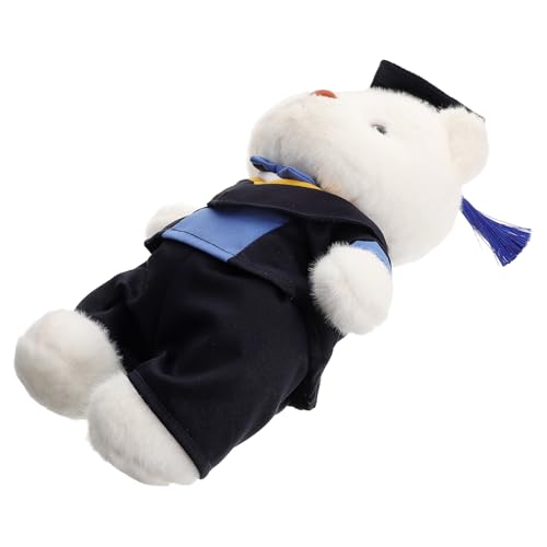 ABOOFAN Abschlusssaison Bärenpuppe Abschlussbär Mini Grad Stofftier Abschluss Stofftier Für Die Abschlusssaison Absolvent Stofftier Abschluss-tierspielzeug Blau Plüsch von ABOOFAN