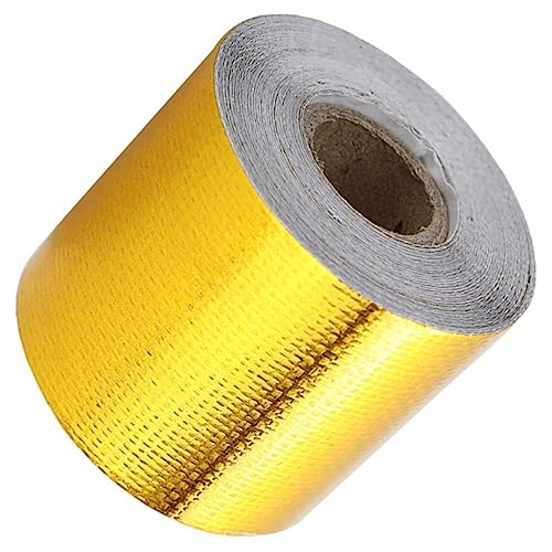 ABOOFAN Aluminium Folien Klebeband Hitzebeständiges Dichtband Für Rohrreparatur Selbstklebend Für Heizungs Lüftungsanwendungen Hohe Flexibilität Starke von ABOOFAN