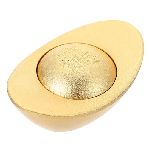 ABOOFAN Barren-Ornament Lösung Stand Schnappwerkzeuge Maschine -Testkit bürodeko büro Dekoration wohnungsdeko hausdeko Schmuck aus exquisites Goldbarrendekor Kupfer Golden ABOOFAN Barren-Ornament Lösung Stand Schnappwerkzeuge Maschine -Testkit bürodeko büro Dekoration wohnungsdeko hausdeko Schmuck aus exquisites Goldbarrendekor Kupfer Golden von ABOOFAN