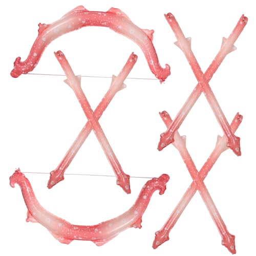 ABOOFAN Bögen und Pfeilen Cupid Arrow Folienballons Lebhaften Farben Lustige Luftdeko für Partys Bühnenaufführungen und Romantische Feiern von ABOOFAN