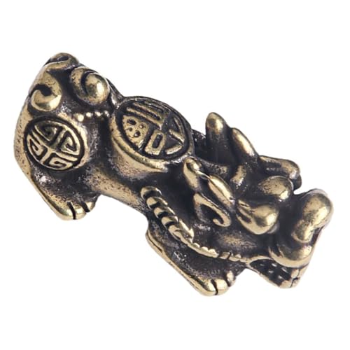 ABOOFAN Brass Pi Yao Für Schmuckherstellung Vintage Chinesische Perlen Für Armbänder Robuste Antike Designs Für Kreative Bastelprojekte ABOOFAN Brass Pi Yao Für Schmuckherstellung Vintage Chinesische Perlen Für Armbänder Robuste Antike Designs Für Kreative Bastelprojekte von ABOOFAN