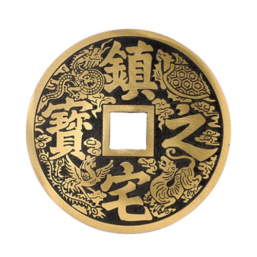 ABOOFAN Chinesische Glücksmünze Kupfermünze Dekoratives Hängeornament Feng Shui Glücksbringer Selbstgemacht Bastelzubehör ABOOFAN Chinesische Glücksmünze Kupfermünze Dekoratives Hängeornament Feng Shui Glücksbringer Selbstgemacht Bastelzubehör von ABOOFAN