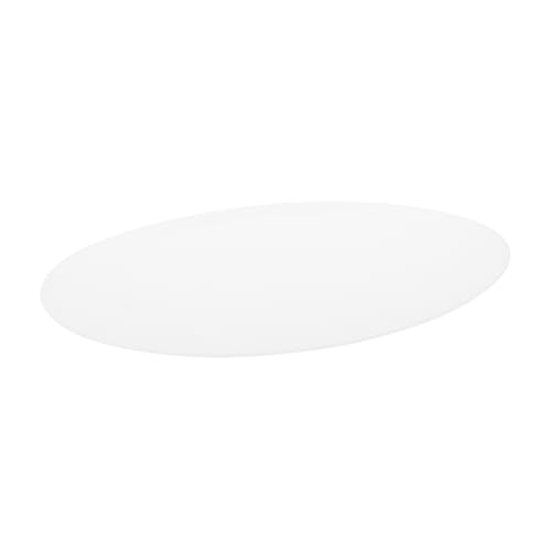 ABOOFAN Deckenlichtplatte Lichtstreuplatten Leichte Schattenteile Deckenlichtteile Deckendiffusor-lampenabdeckungen Lampendiffusionsplatte Led-lichtdiffusorabdeckung Weiß Acryl von ABOOFAN